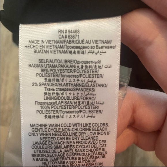 New BCBGeneration Floral Ruffle Smock Trapeze Dress Size 14 - Picture 6 of 8